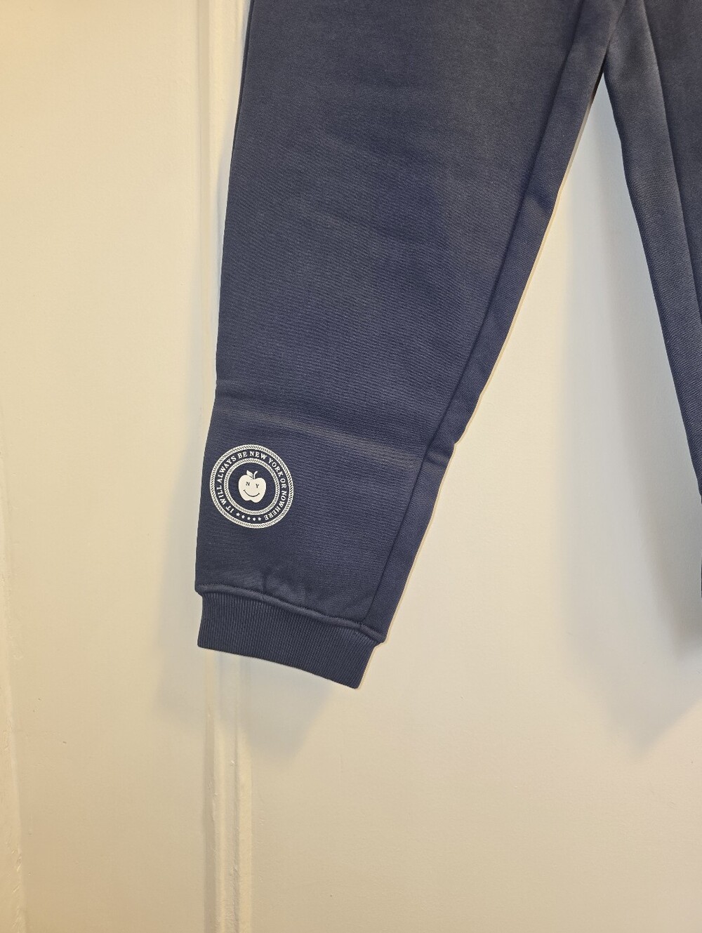 NWT New York or Nowhere (NYON) Signature Drawstring Sweatpants in Navy - Sz XS - Picture 6 of 14